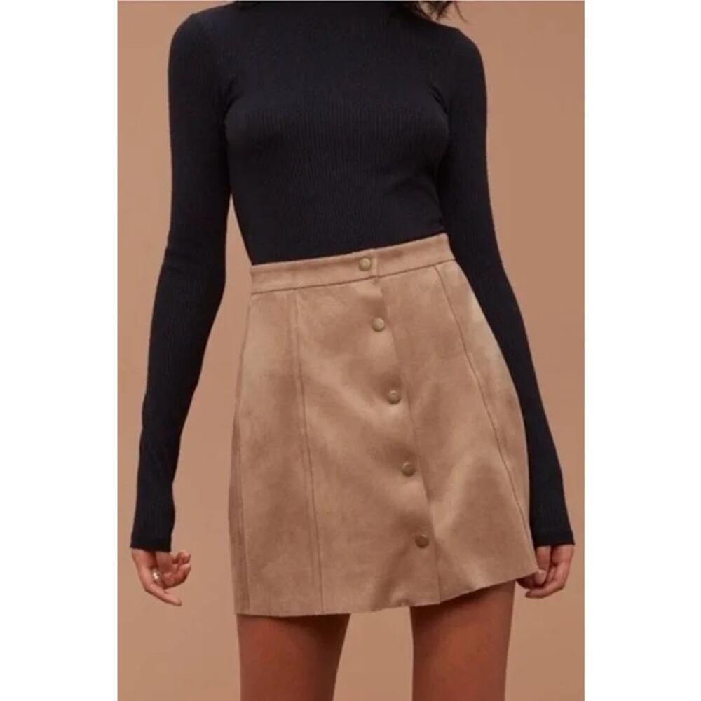 Wilfred Free Centinela Skirt in Camel